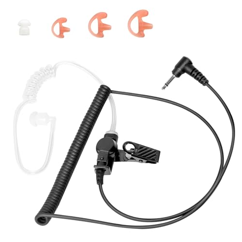 3.5mm Listen Only Earpiece for Speaker Mic Acoustic Tube