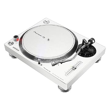 Pioneer DJ Plataforma giratória PLX-500 Direct Drive - Branco