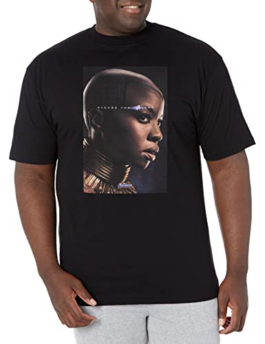 Marvel Okoye Avenge T-Shirt Noir XL pour Homme Grande Taille