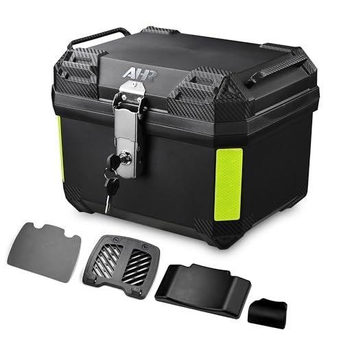 Yescom AHR 36L Universal Motorcycle Tour Tail Box Scooter Trunk Storage Security Lock