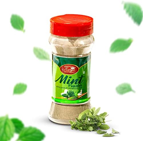 Kings Mints KINGS Mint Powder, Healthy Addition to Your Kitchen, Include with Pure ...