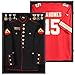 XX Large Football/Hockey Uniform Jersey Display Case frame, UV Protection ULTRA CLEAR, LOCKS (Black)
