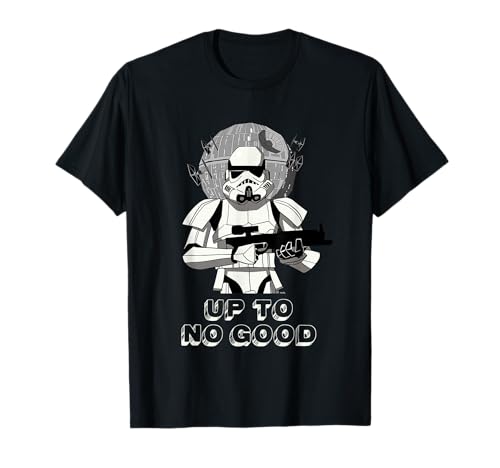 T-shirt Star Wars Stormtrooper Empire noir en coton col rond pour fan de la saga