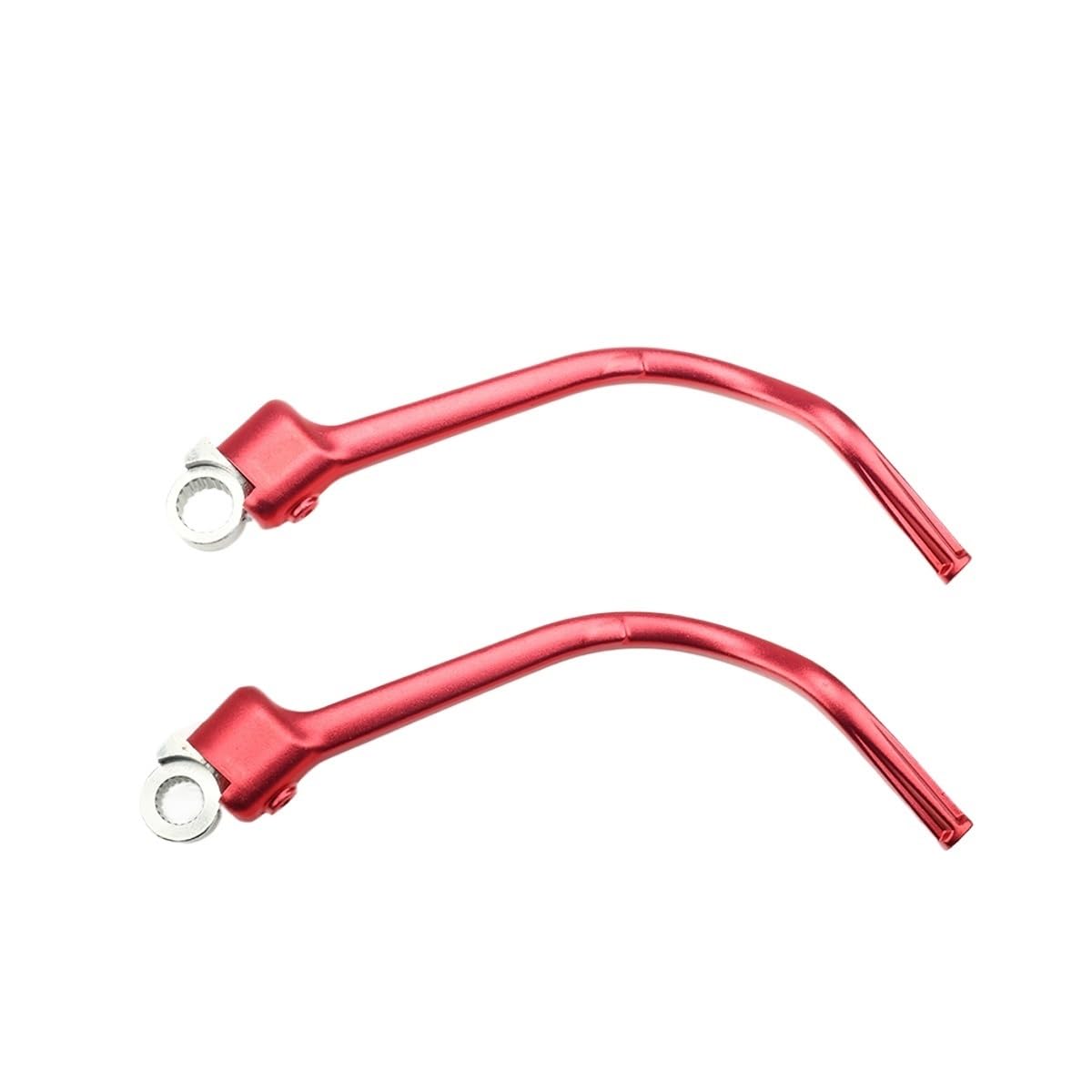 Adatto per HONDA CRF250R CRF450R CRF 250R 450R 250 450 R Moto Forgiato Kick Start Starter Leva Pedale Pedivella Accensione Moto(Style B Red)