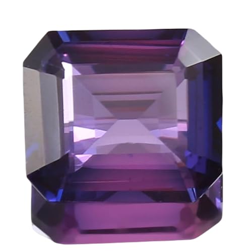 Saphir de Ceylan violet rose radiant, une gemme d'exception pour haute joaillerie
