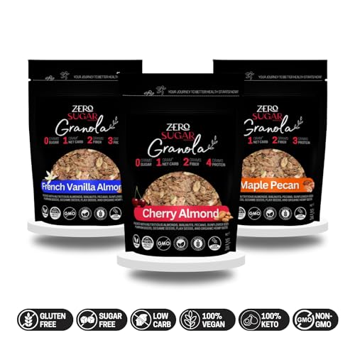 Zero Sugar Brands ZSB-VARGP-3 Granola – Variety Pack thumb #7