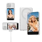SYNCO M4 Magnetic Phone Vlog Selfie Monitor Screen, Wireless Back Camera Monitor for Live Stream TikTok, Compatible with iPhone & Android,4