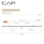 Cap Barbell 7-Foot Olympic Barbell Pro Series | Olympic & Power Bar Options - Image 4