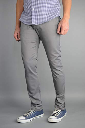 Neo Blue Men's Chino Pants Grey 40x322