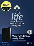 KJV Life Application Study Bible, Third Edition (Bonded Leather, Black, Indexed, Red Letter)