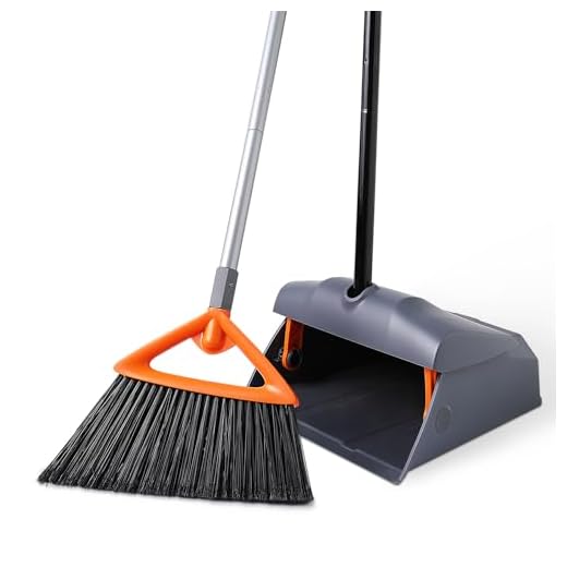CLEANHOME Heavy Duty Broom Set