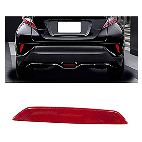 ITrims for Toyota C-HR CHR 2016 2017 2018 2019 2020 2021 Car Accessories Rear Stop Lamp Brake Light Lamp Trim 1PCS ABS Red