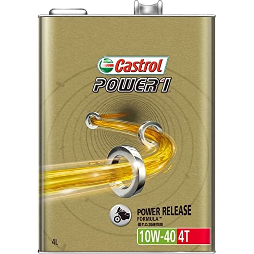JXg[ p[1 4T 10W-40 MA  4L×6 Castrol POWER1 4T