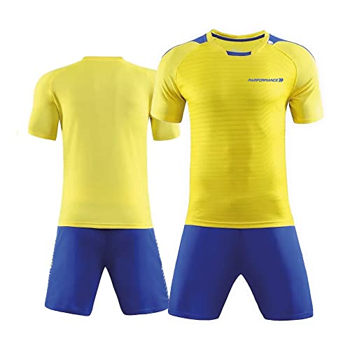 Pairformance Premium Soccer Uniforms For Kids, Sizes 6-12, Boys And Girls Sports Activewear Color Shirts And Shorts #TOP9