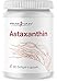 Produktbild Effective nature Astaxanthin Kapseln  Mit Vitamin C und E, Aus kontrollierter Algenkultur in Schweden, 8mg Astaxanthin pro Tagesdosis, Reicht für 60 Tage, Natürliches Astaxanthin, 60 Kapseln
