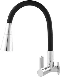 Torneira de Cozinha para Parede Gourmet Flexível para Pia. Design Moderno, Funcional e Alta Durabilidade. Perfeita para Cozinhas Contemporâneas. Praticidade e Estilo - Life Metais