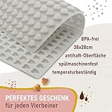 Hunde Smoothie SmoothieDog 6er Mix + Trixie Backmatte Pink - je 2X: Huhn, Rind, Lamm - Hundeleckerli selber Machen - Zucker- & glutenfrei - Hundekekse, BPA-Frei - je 250ml