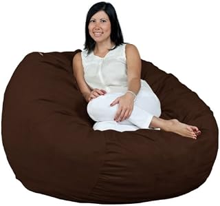 FUGU Bean Bag Chair, Premium Foam Filled 4 XL, Protective Liner Plus Removable