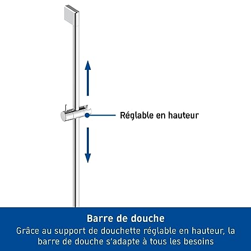 Barre de douche variable avec douchette économie d'eau Duravit Universal - 6