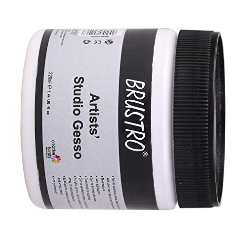 Gesso blanc Brustro Studio apprêt couvrant anti-absorption - 3