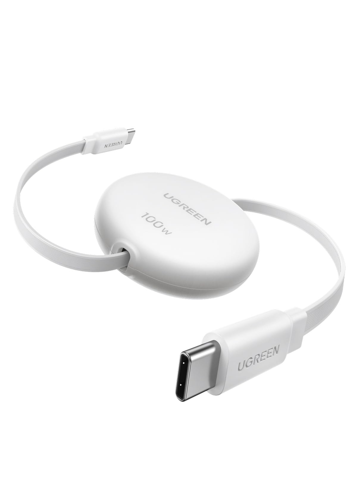 UGREEN 【100cm巻き取り式】PD 100W/5A USB-C ケーブル…