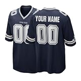 Personalize Stitched Football Jersey Custom Team Name Player Name and Your Number