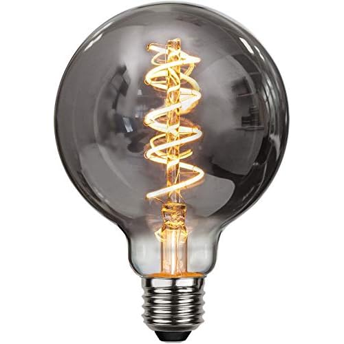 Leuchtmittel | LED | Filament | SPIRAL | E27 | Dimmbar | Kugel | Ø95mm | Smoked Glas