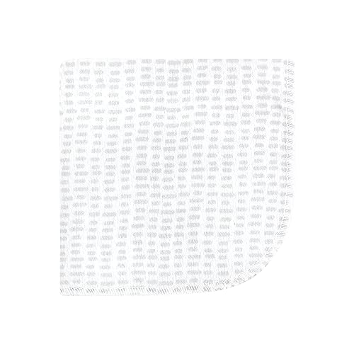 Image of Hudson Baby Unisex Baby Flannel Cotton Poly Washcloths, Boy Safari World 12-Pack, One Size