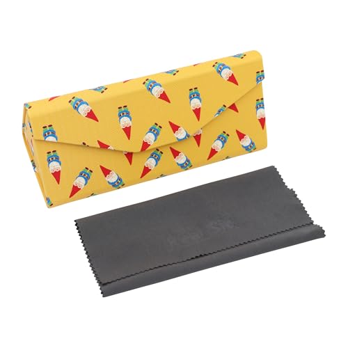 Image of Real Sic Glasses Case for Men and Women - Magnetic Folding Hard Shell Sunglass Holder - Inspired by Activities /Hobbies