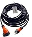 Produktbild netbote24® Schutzkontakt Gummi-Verlängerungskabel H07RN-F 3x2,5 mm² (IP44 - Außenbereich) AC 230V/16A (15m)