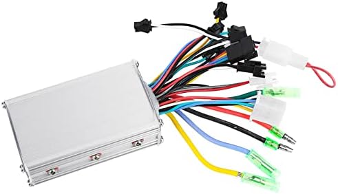 AYNEFY Electric Scooter Controller, Waterproof Motor Controller Bicycle Scooter Controller with LCD Display Panel for Electric Bicycle Scooter(36V/48V 350W)