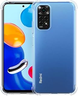 Cresee Case for Xiaomi Redmi Note 11, Crystal Clear Cover Bumper with Reinforced Corners Slim Fit Shockproof Flexible TPU Phone Case for Redmi Note 11 (Transparent)
