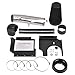 moafaye 4 Inch Cold Air Intake System + Heat Shield Compatible with 1999-2006 GMC/Chevy V8 4.8L/5.3L/6.0L Silverado 1500/2500/3500 (Black & Silver)