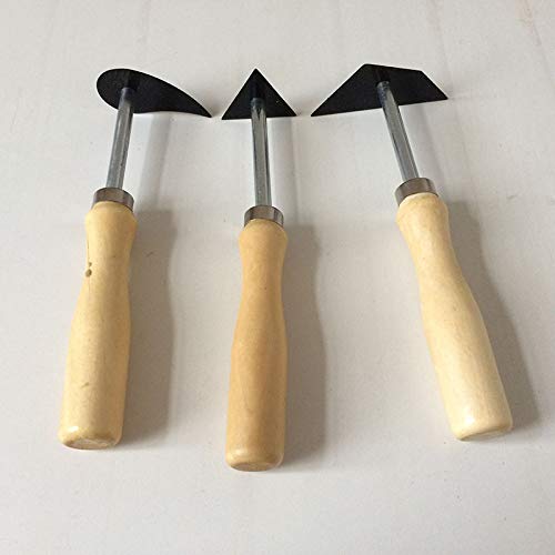 grastop Professional Pottery Tools modelismo sculpture Scraper Gypsum Repair Embryo Billet Knife Blade Polymer Clay tools 3pcs