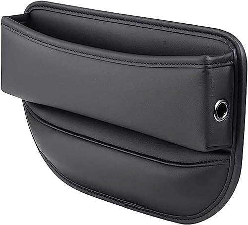 WLXXDD Car Seat Gaps Filler Organiser for BMW 8 Series 840i 840d M8 840Ci 850i 850Ci 850Ci 850CSi, Seat Storage Box PU Leather Car Console Side Pocket Accessories Leakproof,A