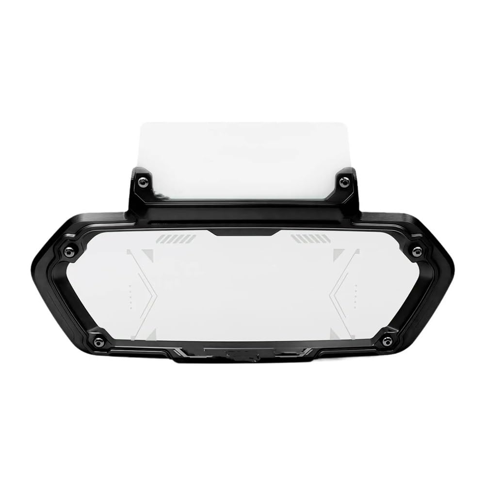 Cadre métallique rigide avec cache de tableau bord moto X-Max 300 - 7