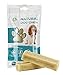 Dilecti Masticable Natural del Himalaya - ¡Juguete masticable para Perros de Larga duración! ¡Los palitos masticables para Perros no contienen OMG ni Gluten! (Juego de 2, Talla XL)