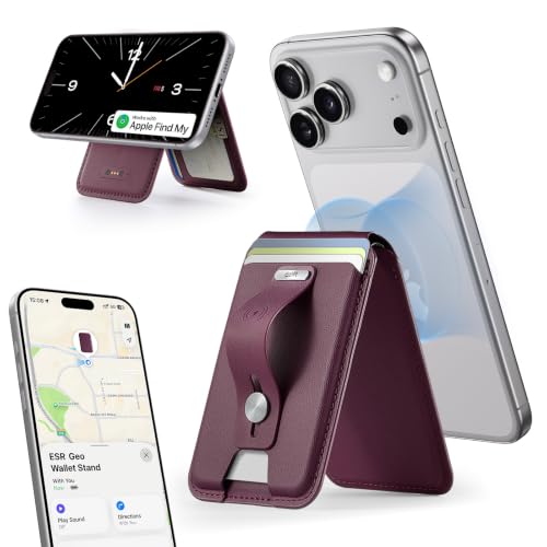 Image of ESR Geo for MagSafe Wallet with Full Find My Functionality, 5 Card Holder