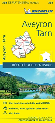 Carte Départementale Aveyron, Tarn