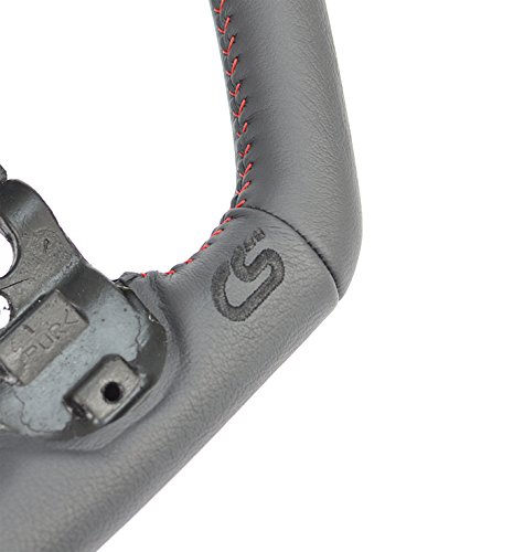 Corksport 2010-2013 Mazdaspeed 3, 2010-2013 Mazda 3 - Performance Leather Steering Wheel - Black (Axl-9-342-10) #TOP4