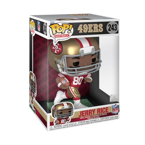 Funko Pop Jerry Rice 10 pouces idée cadeau idéale figurine NFL San Francisco 49ers