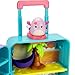 Squish-a-longs On-The-Go Luggage Playset - (2) 1” Mini-Squish, 3 Levels of Play, 3 Accessories & 2 Play Pieces - Collect, Trade, & Play - Ages 6+