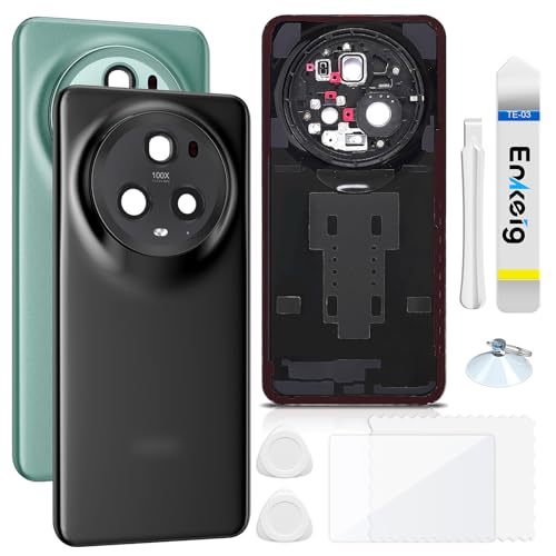 Vitre arrière pour Honor Magic5 Pro PGT-AN10 remplacement couvercle batterie noir