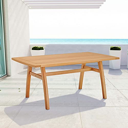 Modway Eei-3699-Nat Orlean Dining Table, Natural #TOP1