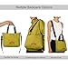 Large Crossbody Bags Ladies Shoulder Handbags Messenger Bag with Adjustable Shoulder Strap Totes Hobo Purses Fashion Nylon Oxford Handbag Tote Purse Lightweight Sling Bags for Travel Sports​ (Green)