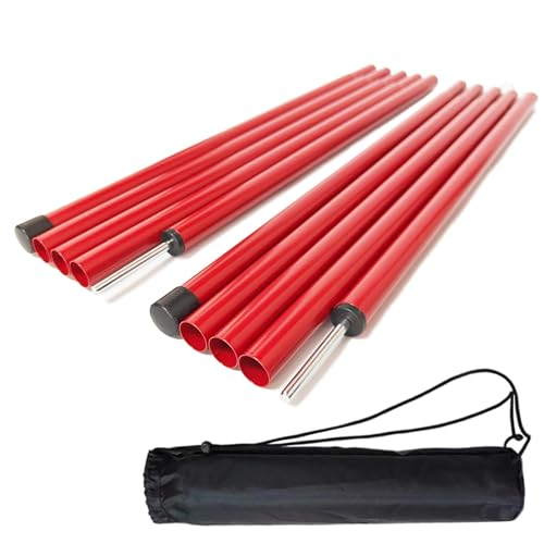 Tent Poles,Adjustable Portable Tent Poles-74.8' Sturdy and...