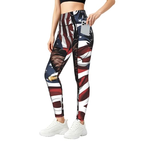 Leggings para correr con control de abdomen y bolsillos prácticos para entrenar
