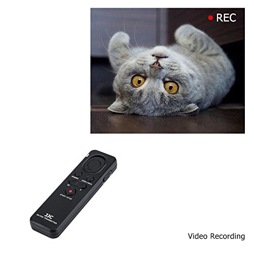 Image of JJC RMT-VP1K Wireless Remote Control for Sony FDR-AX53 AX43 AX700 HDR-CX405 | for Sony AX33 AX100 CX440 CX455 CX675 CX900 A1II A7IV A7R V IV A7SIII A9III FX30 FX3 A6000 A6100 A6400 A6600 RX100 VII & More