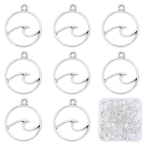 Breloque surfeur pour collier de vacances et plage - 2