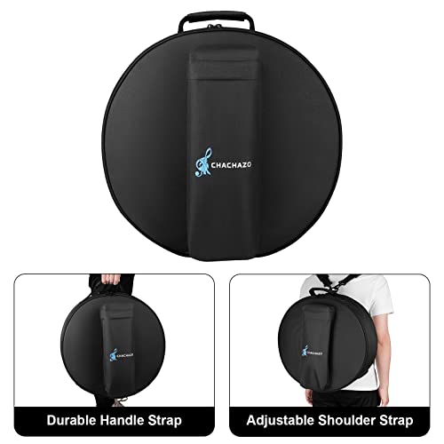 Chachazo Snare Drum Case 14"X 5.5", Watreproof Protable Snare Drum Bag With Outer Pocket For Percussion Accessory Storage, Adjustable Shoulder Straps, Dust-Proof Snare Bag #TOP1
